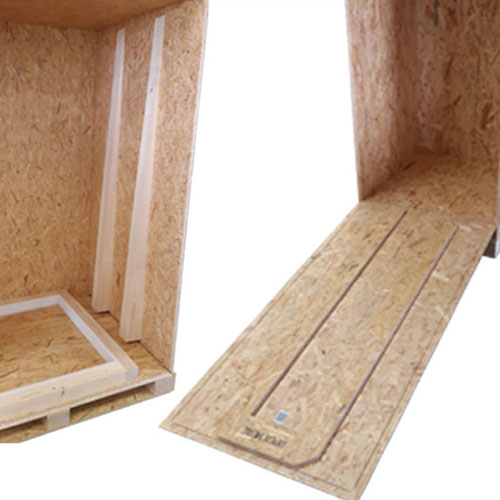 Integrierte Auffahr und Laderampen